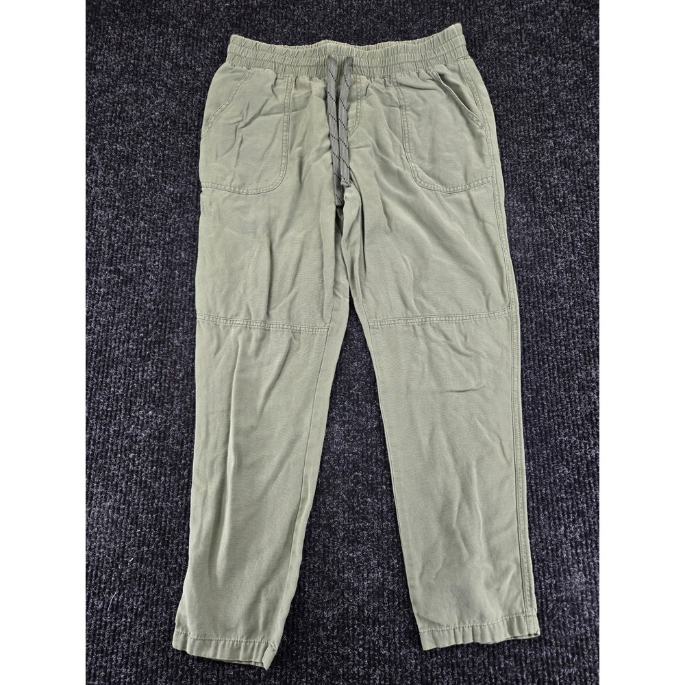 Maurices Women‎ Olive Green Cotton Lyocell Jogger Utility Pants Size 10 H1019